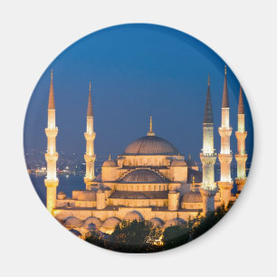 Íman Istambul - mesquita de Ahmed da sultão no ímã d