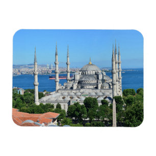 Íman Istambul Turquia Mesquita Azul Arquitetura Vista D