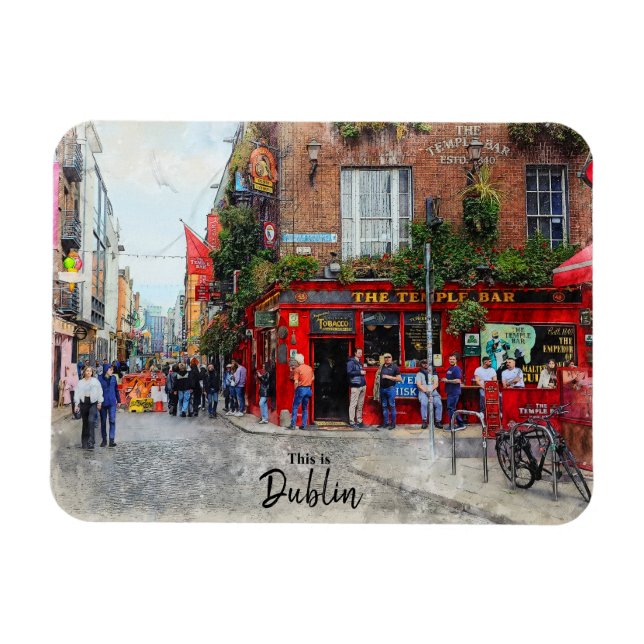 Íman Isto é Dublin-Irlanda (Horizontal)