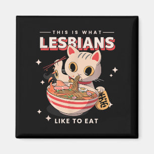 Íman Isto É O Que As Lésbicas Gostam De Comer - Capa De