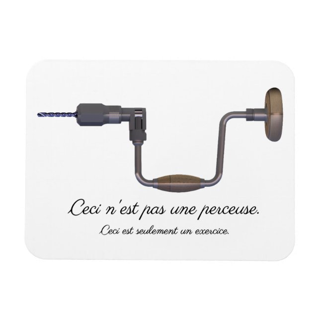 Íman Isto não é um exercício / Isto é apenas um exercíc (Horizontal)