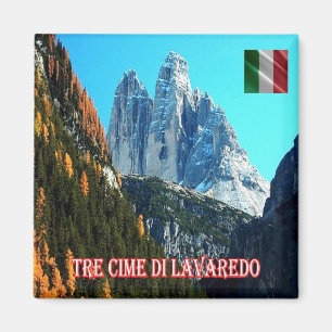 Íman IT - Itália - 3 Peacks de Lavaredo de Val di Land