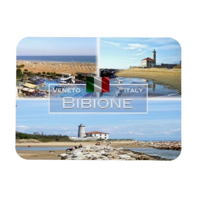 Íman IT Itália - Bibione (Horizontal)