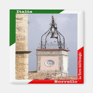 Íman IT - Itália - Borrello - Torre de Relógio