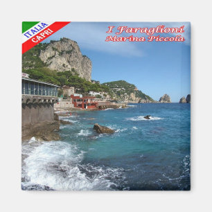Íman IT - Itália-Capri-Marina Piccola e Faraglioni