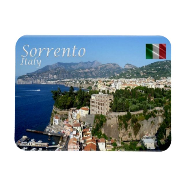 Íman IT Itália - Costa de Sorrento Amalfi - (Horizontal)