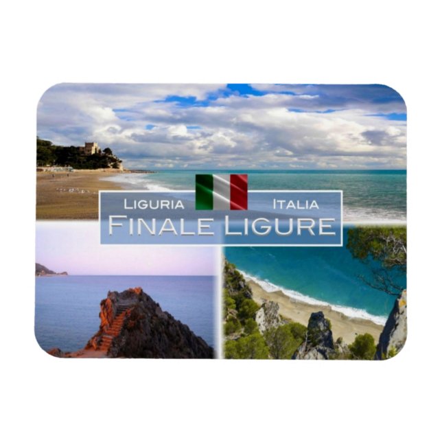 Íman IT Itália - Finale Ligure - Castelletto (Horizontal)