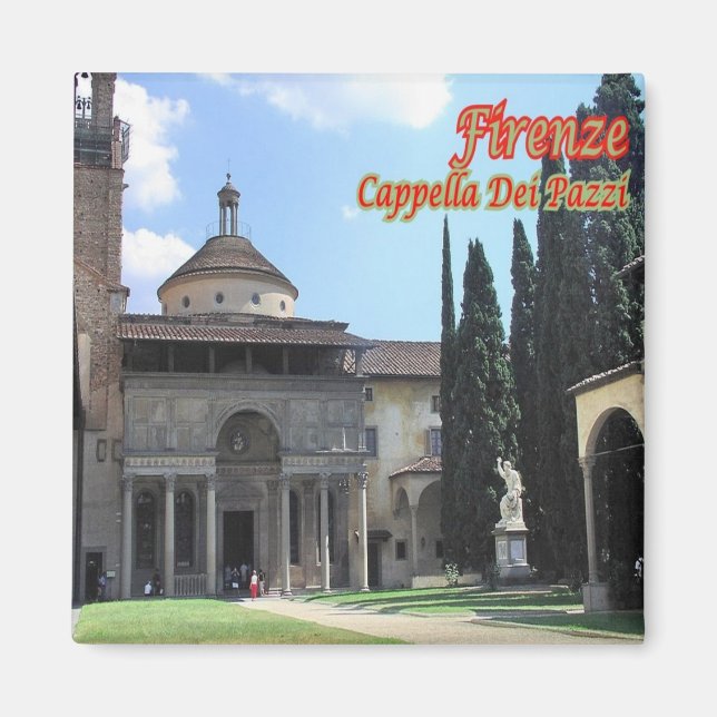 Íman IT - Itália - Florença - Capela Pazzi (Frente)