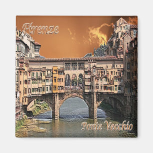 Íman IT - Itália Florença - Ponte Antiga - Ponte Vecc