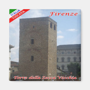 Íman IT - Itália - Florença - Torre da Zecca Vecchia