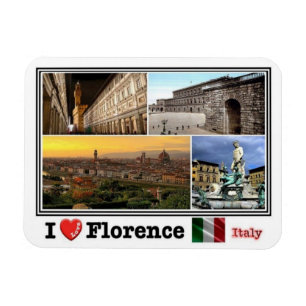 Íman IT Itália - Florence Itália - I Love Mosaic -