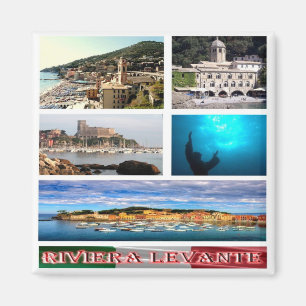 Íman IT - Itália - Génova - Riviera Levante - Mosaico