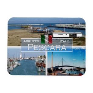 Íman IT Itália - Pescara - A Ponte Marítima - -