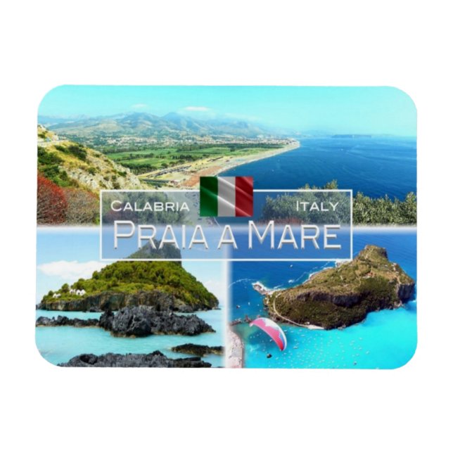 Íman IT Itália - Praia a Mare - Dino Island - (Horizontal)