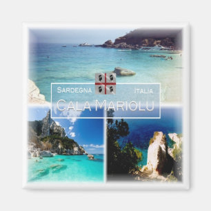 Íman IT # Itália - Sardenha - Baulei - Cala Mariolu