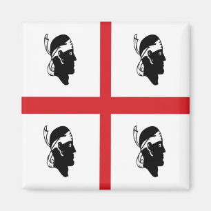 Íman IT - Itália - Sardenha Flag