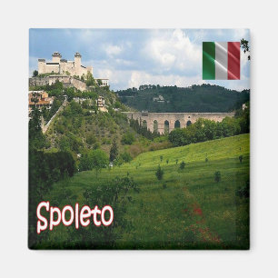 Íman IT Itália Spoleto Rocca Albornoz Ponte delle Torr