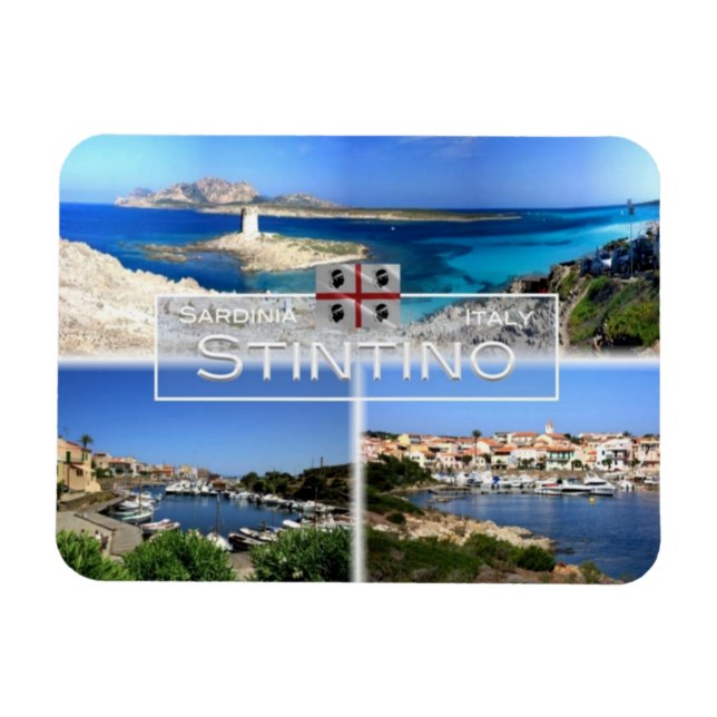 Íman IT Itália - Stintino - Torre Pelosa - (Horizontal)