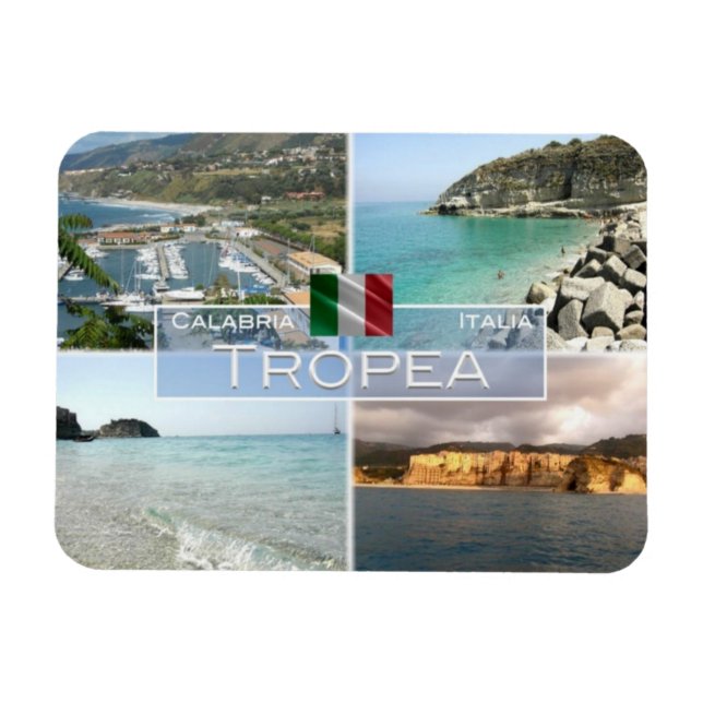 Íman IT Itália - Tropea - Spiaggia del Cannone (Horizontal)