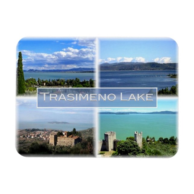Íman IT Itália - Úmbria - Lago Trasimeno - (Horizontal)