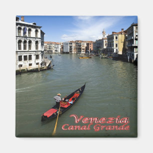 Íman IT - Itália - Veneza - Canal Grande - Gondola