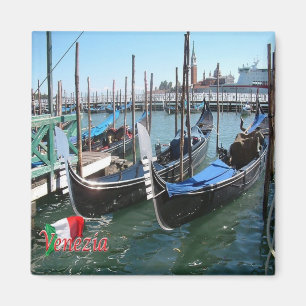 Íman IT - Itália - Veneza - Gondola Gondole Gondolas