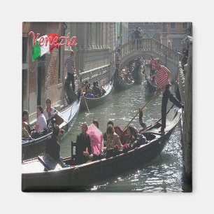 Íman IT - Itália - Veneza - Gondola Gondole Gondolas