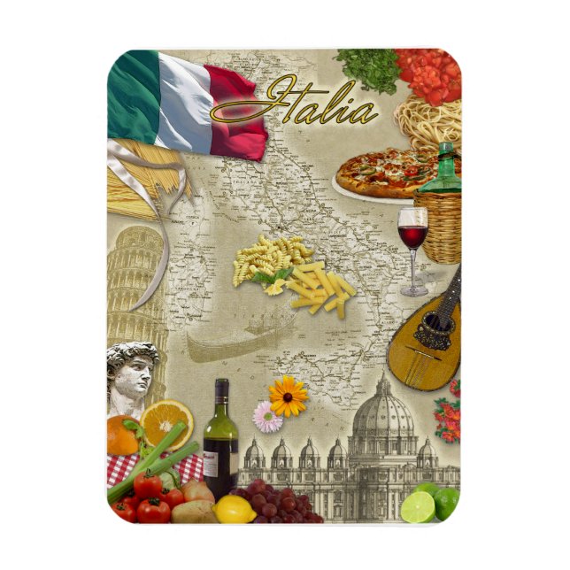 Íman Itália (Vertical)