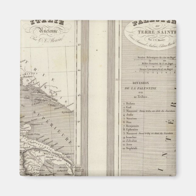 Íman Itália Antiga, Palestina (Frente)