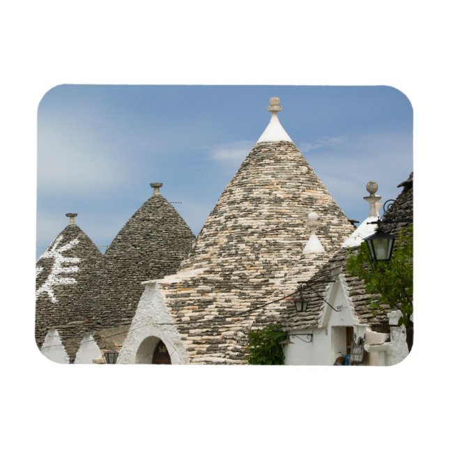 Íman Itália, Apúlia, Alberobello, Terra dei Trulli, (Horizontal)