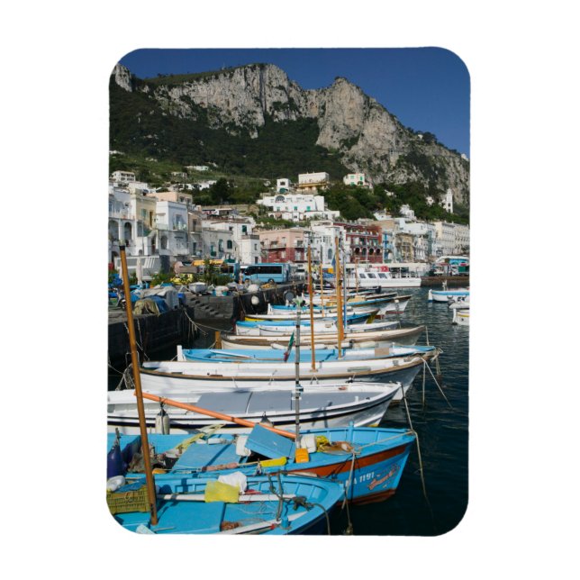Íman ITÁLIA, Campânia (Baía de Nápoles), CAPRI: Marina (Vertical)