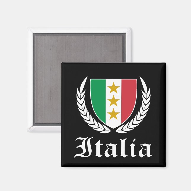 Íman Italia Crest (Front/Back)