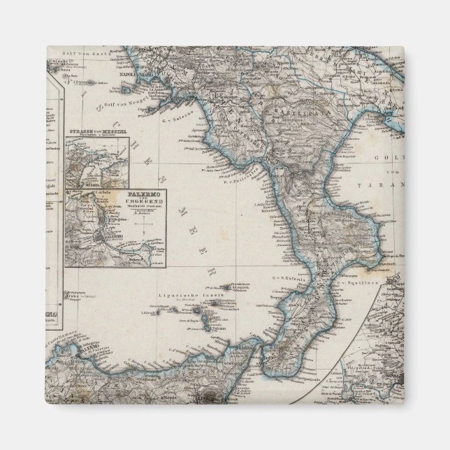 Íman Itália do Sul (Frente)