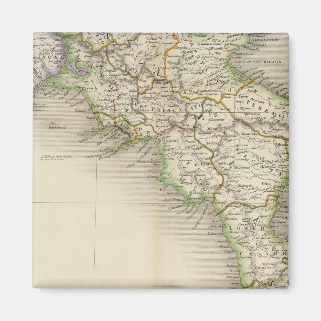 Íman Itália do Sul (Frente)