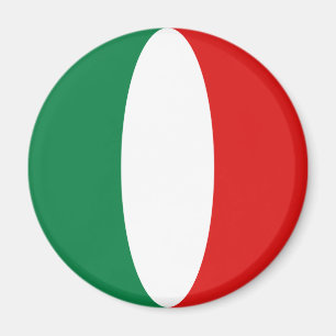 Íman Itália Fisheye Flag Magnet