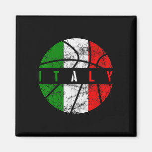 Íman Itália Flag Bysketbyll Equipe Italiana Fan Lover