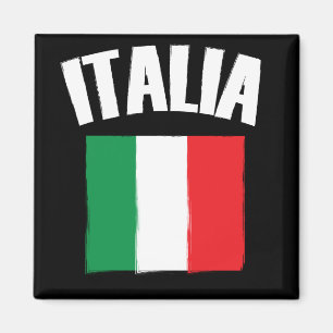 Íman Italia Flag Soccer Fan