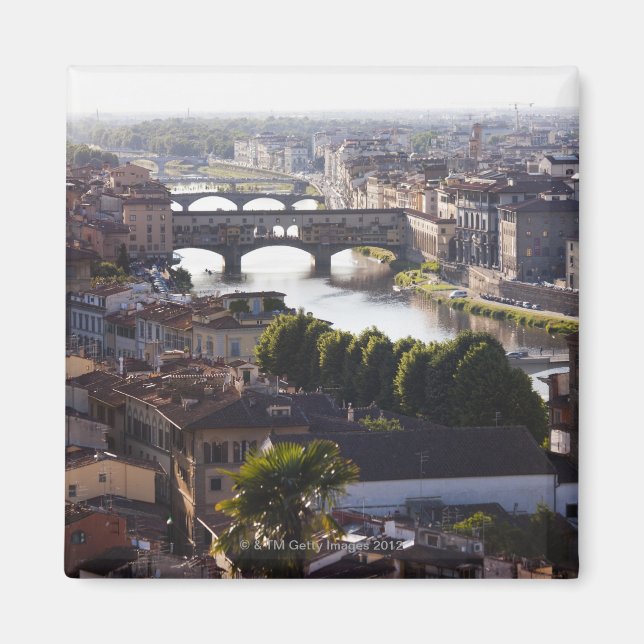Íman Itália, Florença, Ponte Vecchio e Rio Arno (Frente)