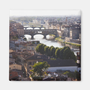 Íman Italia, Florença, Ponte Vecchio e River Arno