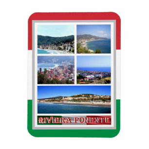 Íman Itália - Ligúria - Riviera Ponente - Mosaico - Mag