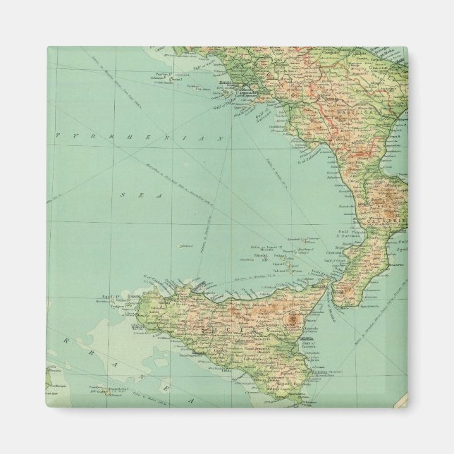 Íman Itália meridional 5 (Frente)