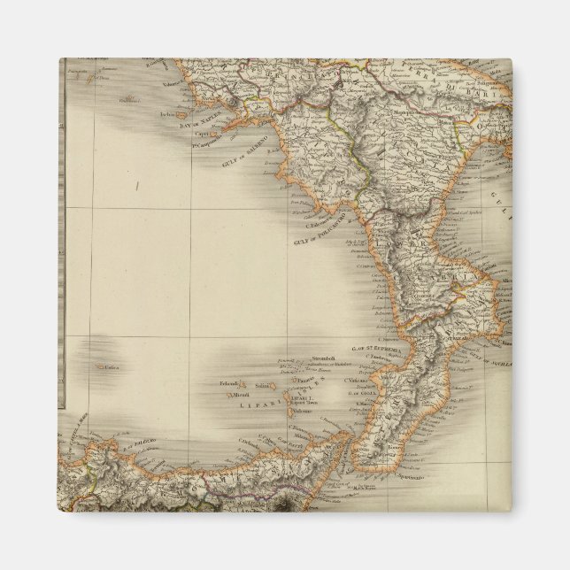 Íman Itália meridional 6 (Frente)