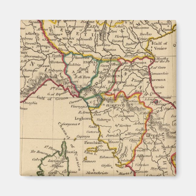 Íman Itália norte (Frente)