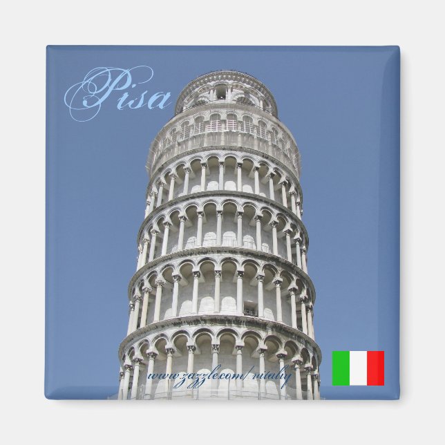 Íman Itália Pisa legal magnet design (Frente)