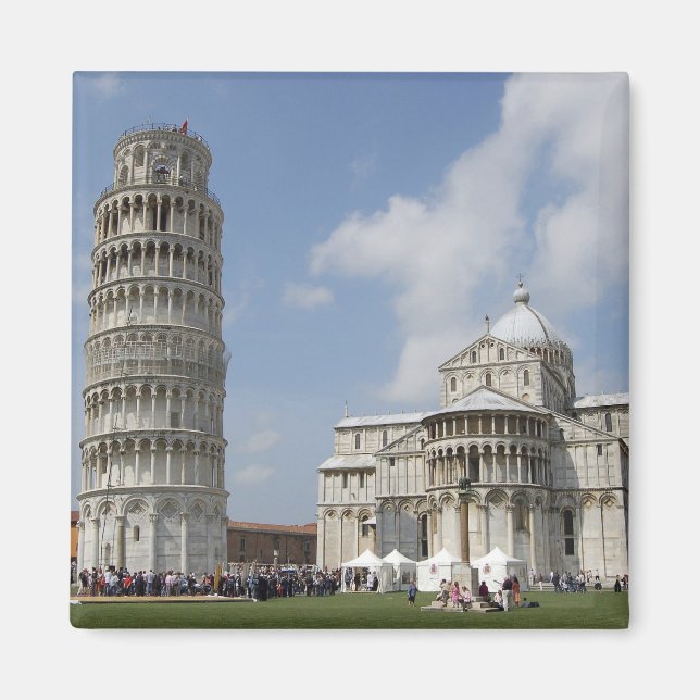 Íman Itália, Pisa Torre inclinada de Pisa e (Frente)