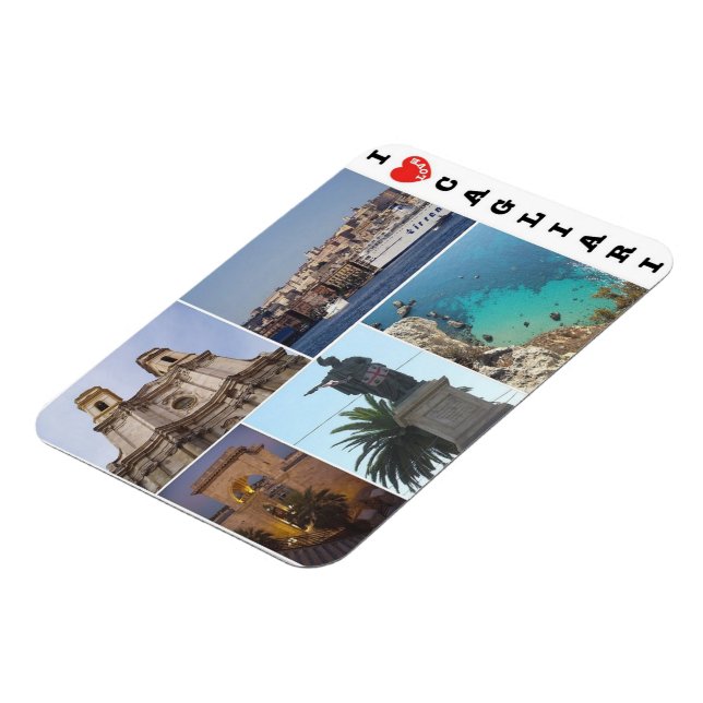 Íman Itália - Sardenha - Cagliari - I Love (Left Side)