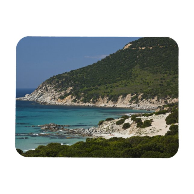Íman Itália, Sardenha, Solanas. Praia. (Horizontal)