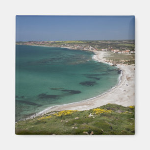 Íman Itália, Sardenha, Tharros. Vista a partir da