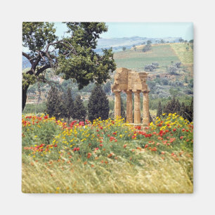 Íman Itália, Sicília, Agrigento. As ruínas da