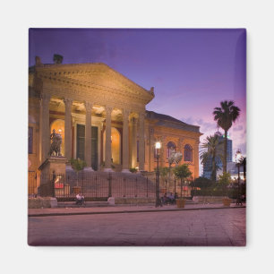 Íman Itália, Sicília, Palermo, Ópera do Teatro Massimo